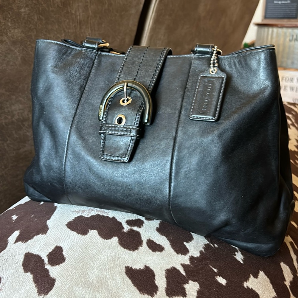 Coach Leather Handbag